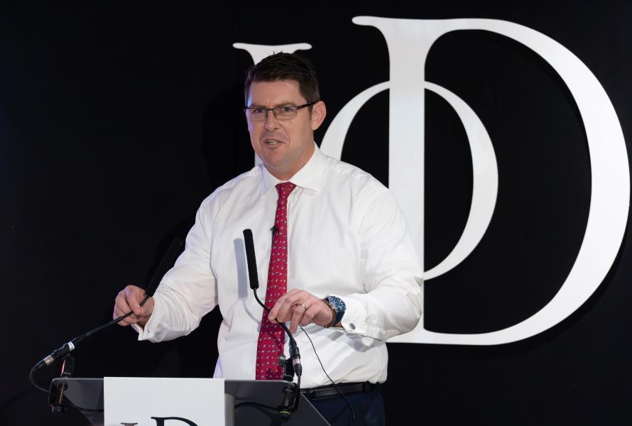 The Institute of Directors – Outside confidence is something we can build on