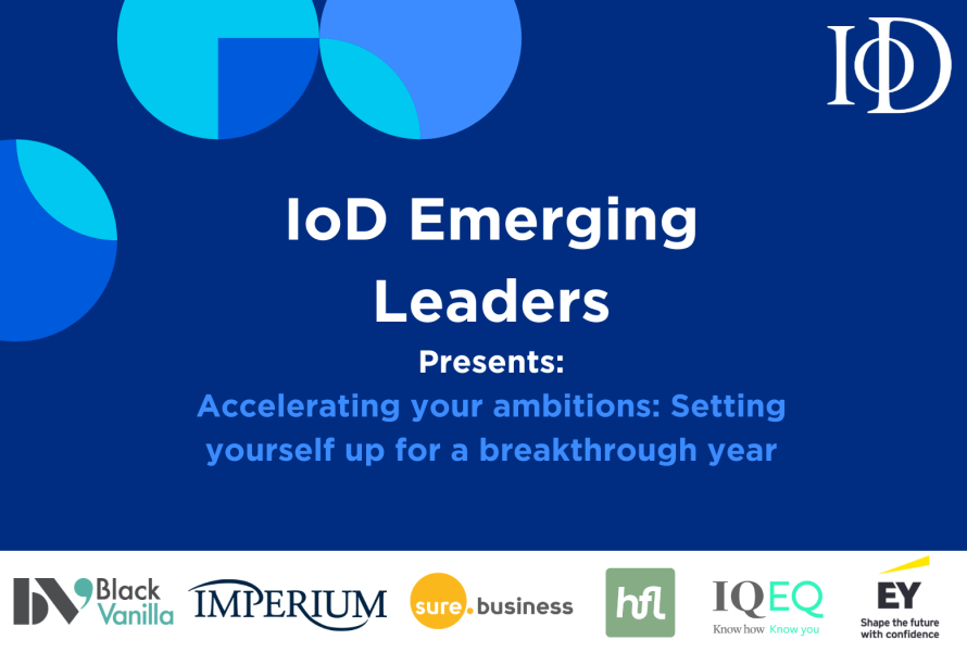 Accelerating your ambitions: Setting yourself up for a breakthrough year