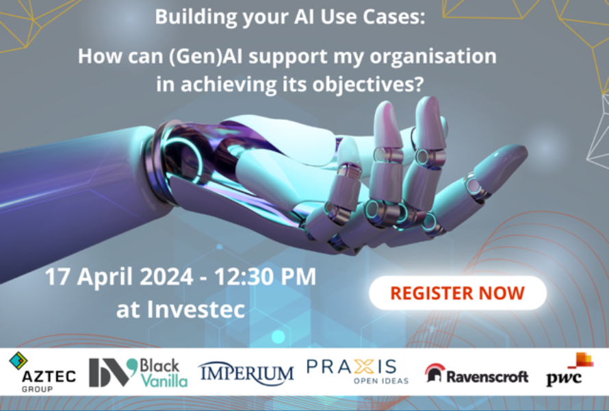 Looking at the theme of "Building your AI Use Cases," this event is designed to highlight the pathways through which (Gen)AI can elevate your organisation towards its business objectives.