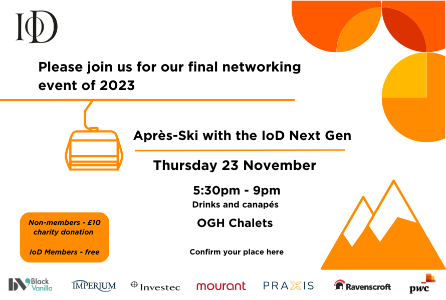 IoD Next Gen Q4 networking event 