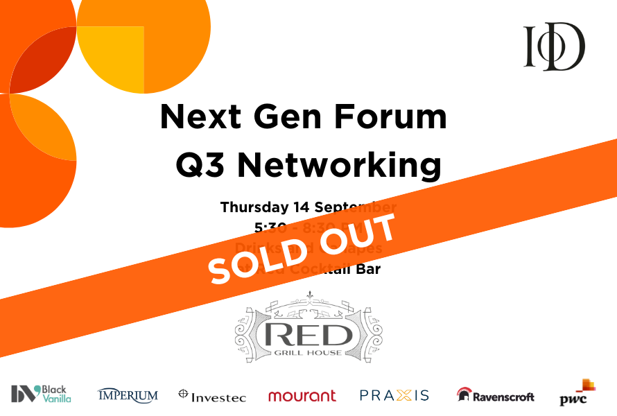 IoD Next Gen Forum Q3 Networking event