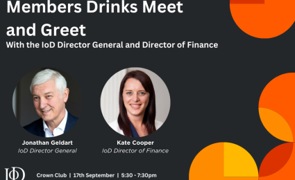 IoD Director General and Director of Finance to visit Guernsey 